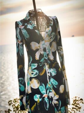 Free People Floral Mini Dress